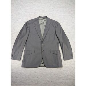 Circle S Kenny Rogers Jacket Vest SET Mens 44R Pinstripe Suit Western Cowboy USA